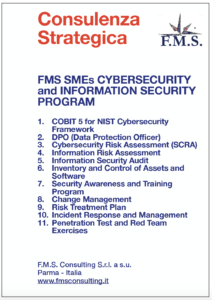 F.M.S. SMEs Cybersecurity adn Information security Program
