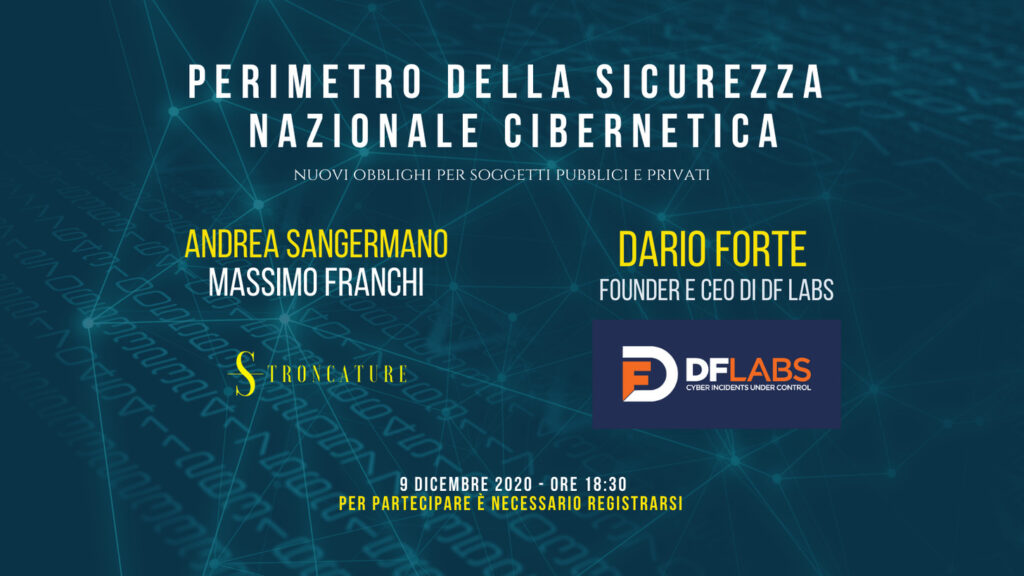 PERIMETRO DELLA SICUREZZA NAZIONALE CIBERNETICA